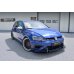 Накладки сплиттеры на пороги на Volkswagen Golf VII R рестайл